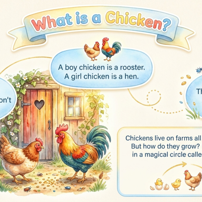 Chicken Life Cycle Printable Pack | Farm Animals Study Unit | Homeschool Science Worksheets | Montessori Learning | Biology for Kids