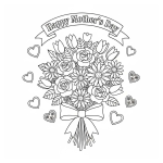 Printable Holiday Coloring Book PDF | Christmas Gift for Kids Instant Download