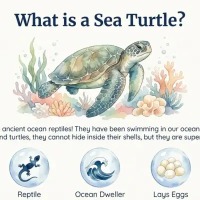 Sea Turtle Life Cycle Printable | Digital PDF