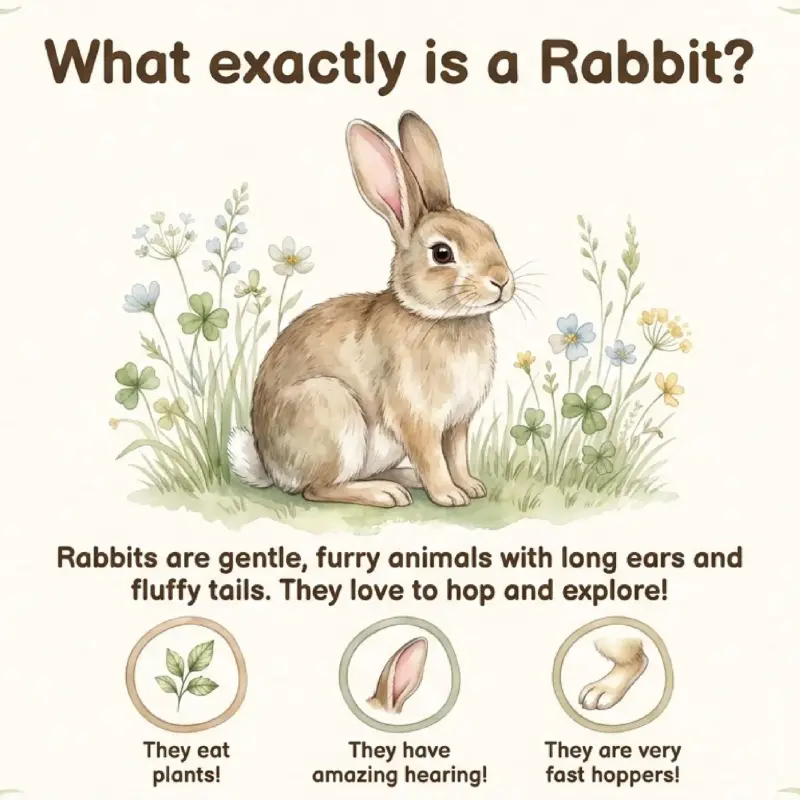 Rabbit Life Cycle Activity Pack for Kids – Printable Science Worksheets (15 Pages)