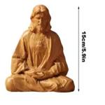 Jesus Statue Religious Catholic Figurine Sacred Christ Savior Resin Statue Church Home Decor Christian Gift